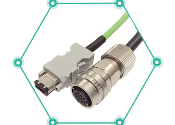 Tek dokunuşla kilitli CM10 Dairesel Bağlantı 2 Pin 10 Pin Sağ Köşeli Crimp Tel Plug