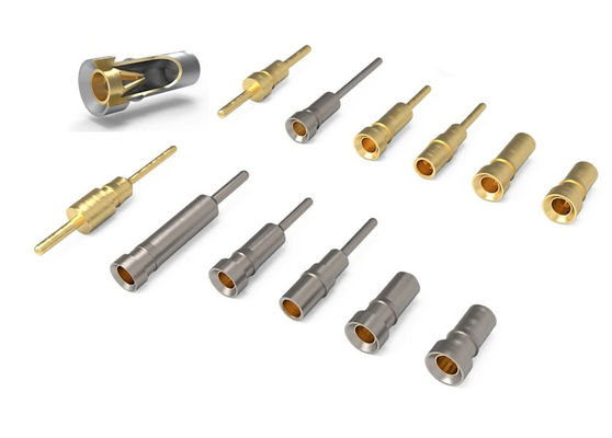 İşlenmiş Kadın Başlık Pin Dia1.48xL9.40 Klip Bağlantı 4/6 Parmak Teneke Kaplama