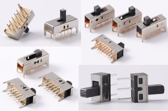 3 Pin SMD DIP Panel PCB Anlık Dokunmatik Taktik Düğme Kapatıcısı