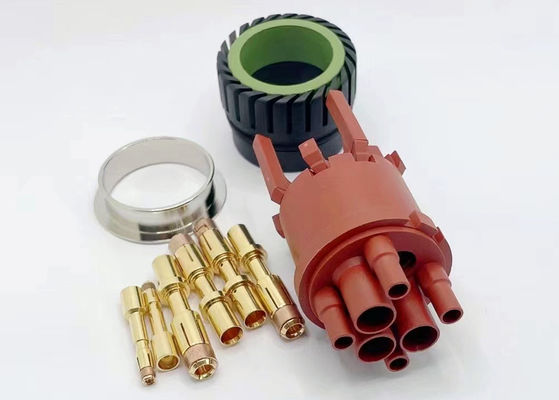 Dairesel M40 Güç Bağlayıcısı 6 Pin Servo Encoder Kadın Crimp Kablo Plug