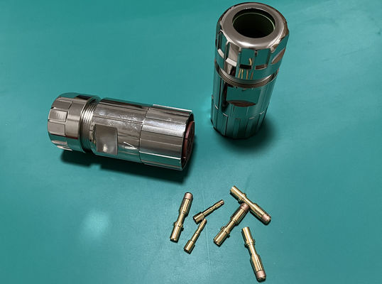 Dairesel M40 Güç Bağlayıcısı 6 Pin Servo Encoder Kadın Crimp Kablo Plug