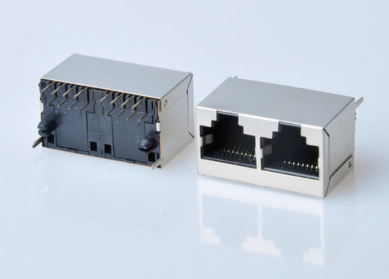 8p8c RJ45 Jack Connector PCB Mount For Network Socket Internet Modüler Bakır Alaşımı