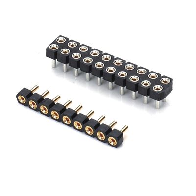 2.0mm Erkek Yuvarlak Pin Başlığı Çift Satırlı PCB Bağlantısı İşlenmiş Pin Başlığı