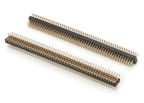1.27mm 2.0mm 2.54mm Yuvarlak Pin Başlığı PCB Bağlantısı İşlenmiş Pin Başlığı SMT Tipi