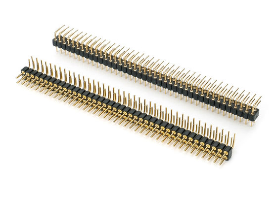 1.27mm 2.0mm 2.54mm Yuvarlak Pin Başlığı PCB Bağlantısı İşlenmiş Pin Başlığı SMT Tipi