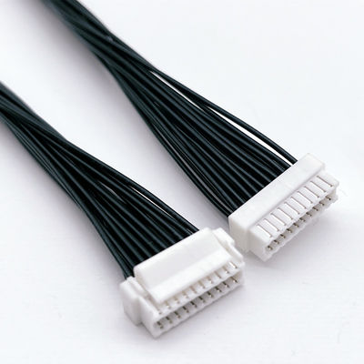 OEM ODM Kablo Harness Montajı 1.5mm Pitch 12 Pin Erkek Kadın Fiş Bağlantısı