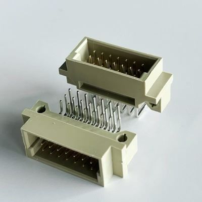 2.54mm Din 41612 Bağlantı 21 Konum Sağ açı Erkek 3x7Pin Eurocard Bağlantısı