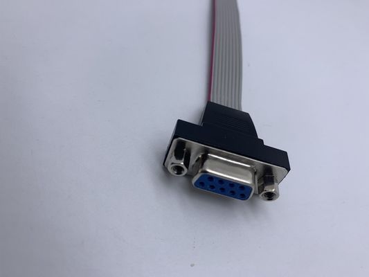 D-sub DB9'dan FC-10p'ye 2.54mm Flat Ribbon Kablo Erkek Kadın 10 26 Pin IDC Bağlantı Kablosu