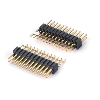 2.0mm Pitch Pin Header Bağlantısı Çift Satır 2 Pin 80 Pin Düz Kuruldan Kurula Bağlantısı