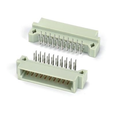 DIN 41612 Bağlantı 2 Satır 10 Pin Dişi Pınlar Düz Delik 2x5 Pitch 2.54mm DIP