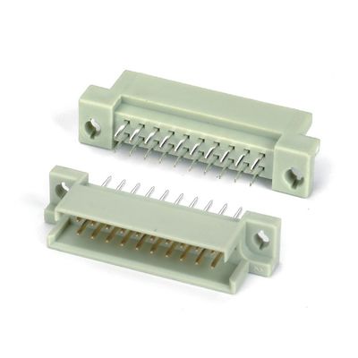 DIN 41612 Bağlantı 2 Satır 10 Pin Dişi Pınlar Düz Delik 2x5 Pitch 2.54mm DIP