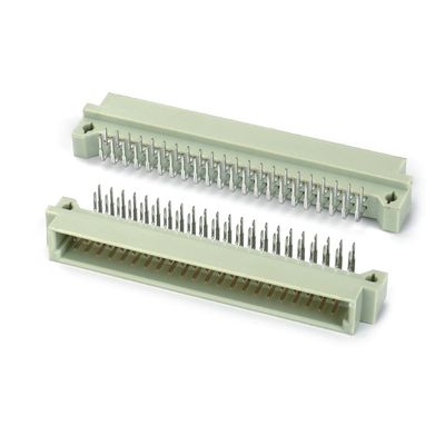 DIN 41612 Bağlantı 2 Satır 10 Pin Dişi Pınlar Düz Delik 2x5 Pitch 2.54mm DIP