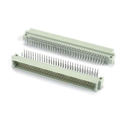 DIN 41612 Bağlantı 2 Satır 10 Pin Dişi Pınlar Düz Delik 2x5 Pitch 2.54mm DIP