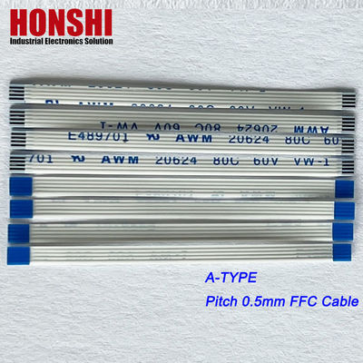 Ffc Düz Kablo Özel Awm 20624 80c 60v Vw-1 4 6 8 12 15 22 32 40 68 Pin Kablo Ffc Fpc