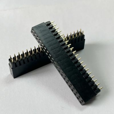 2.54mm Pitch Dual Row H8.5mm Board To Board Connector Kadın Pin Header Connector