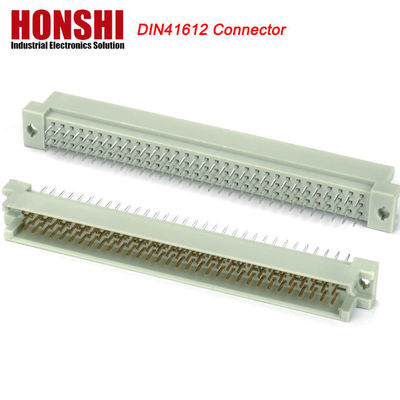 5.08mm DIN 41612 Bağlantı 2 Satır 15P Kadın Güç Türü PCB Dikey Kadın 7+8 P 15Pin