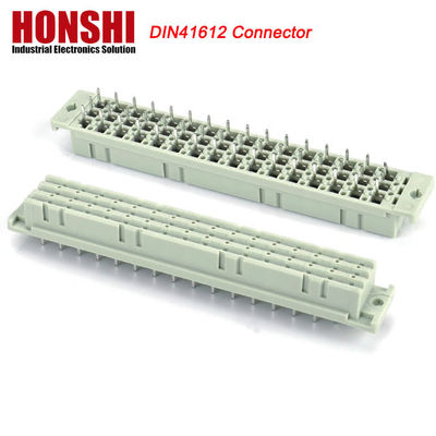 PCB Sağ Köşeli Er 48P 3 Satır DIN41612 Bağlantısı, 90 Derece R/A PCB Er 3*16P 48Pin
