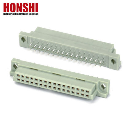 PCB Sağ Köşeli Er 48P 3 Satır DIN41612 Bağlantısı, 90 Derece R/A PCB Er 3*16P 48Pin