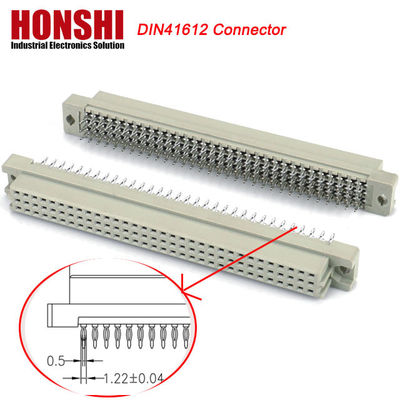 DIN 41612 Dört Satır İçsel 128 Pin DIN41612 Bağlayıcı Bakır PCB Mevcut Uygulama
