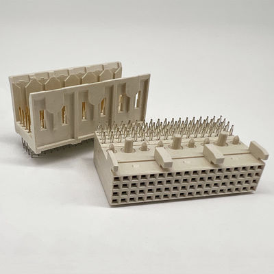 Sert Metrik Bağlantılar 2.0mm 24pin 48pin 72pin 96pin Press-Fit Tipi DIN41612 Euro bağlantısı