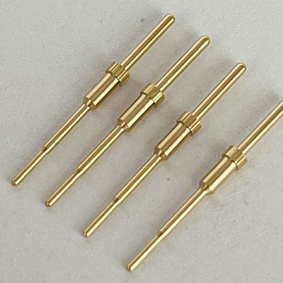 Custom Brass Terminal Pin For Plug CNC Turning Lathe Pogo Pins Bağlantısı