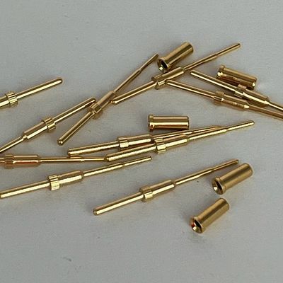 Custom Brass Terminal Pin For Plug CNC Turning Lathe Pogo Pins Bağlantısı