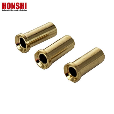 2.32mm Dairesel Bağlantı Bağlantıları Kadın Bakır Pin Altın Kaplama Bağlantı Pin
