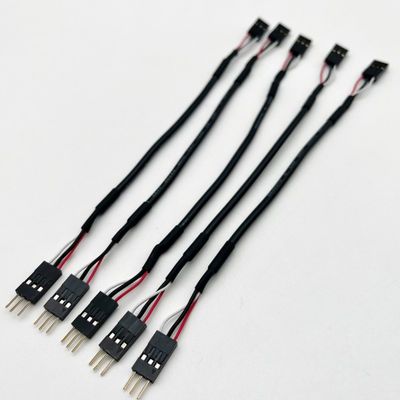 Özel 2.54mm Dupont Line Erkek Kadın Jumper Kablo Harness Dupont Kablo 15cm Siyah