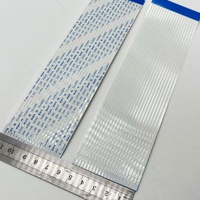 2.54mm 20 Pin FFC Düz Kablo Özel Awm 20624 80c 60v Vw-1 10pin 20pin 30pin FFC FPC Kablo