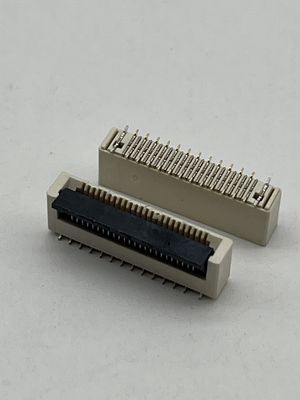Fpc konektörü geriye dönük alt bağlantı zif smd tipi fpc ffc soket konektörü 0.5 pitch