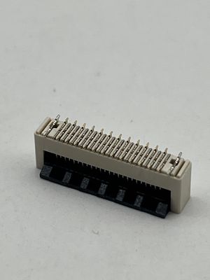 Fpc konektörü geriye dönük alt bağlantı zif smd tipi fpc ffc soket konektörü 0.5 pitch