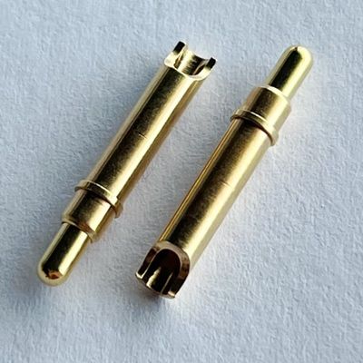 Altın kaplama SMT Pogo Pin, güç uygulaması lehimleme tipi