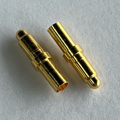 Hızlı Numune Teslimi Pirinç C3604 Pogo Pin Konnektör Yay 1A 3A 10A Altın Bakır M8 M4 M3 M2 Vida İletken Diş Test Pini