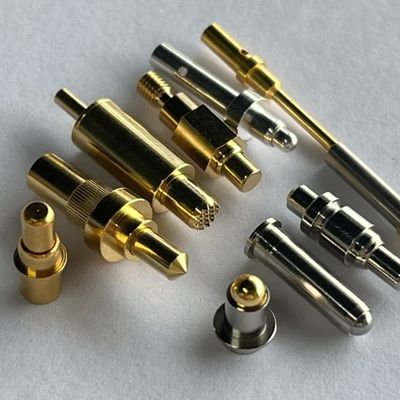 10.0mm Pin Uzunluğu Test probu için Yüksek Akımlı Pogo Pin Bağlantısı 3 5 6 8 10 12 15 Ampere 20 Ve Bahar Spesifikasyonu