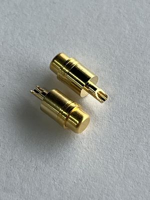 10.0mm Pin Uzunluğu Test probu için Yüksek Akımlı Pogo Pin Bağlantısı 3 5 6 8 10 12 15 Ampere 20 Ve Bahar Spesifikasyonu