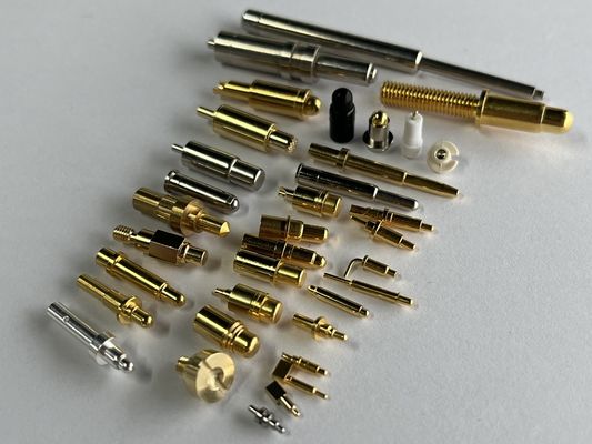 Yüksek hassasiyetli bahar yüklü Pogo Pin Bağlantısı özelleştirilebilir Smd Pcb Şarj Çözümü