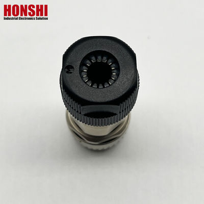 DDK CM10 Serisi Su geçirmez Erkek Kadın Bağlantısı Çinko Alaşım Kabuklu 2 Pin / 10Pin Bakır Terminalleri Ve Dayanıklı Tasarımı