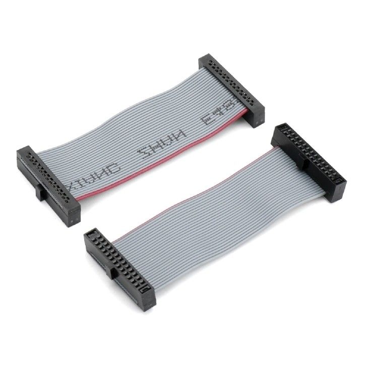 1.27mm Pitch Ribbon Flat Cable Assembly Ribbon IDC Bağlantı Kablosu 20 Pin Kablo Bağlantısı