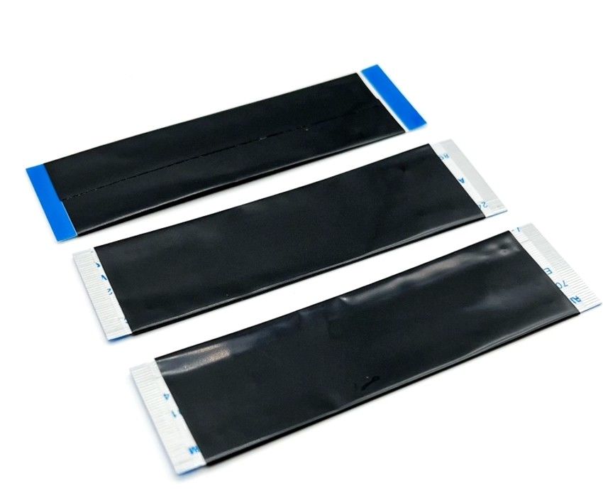 6 Pin Flat FFC Ribbon Kablo 15cm Aynı Taraf Awm 20624 80c 60V Rated Voltaj