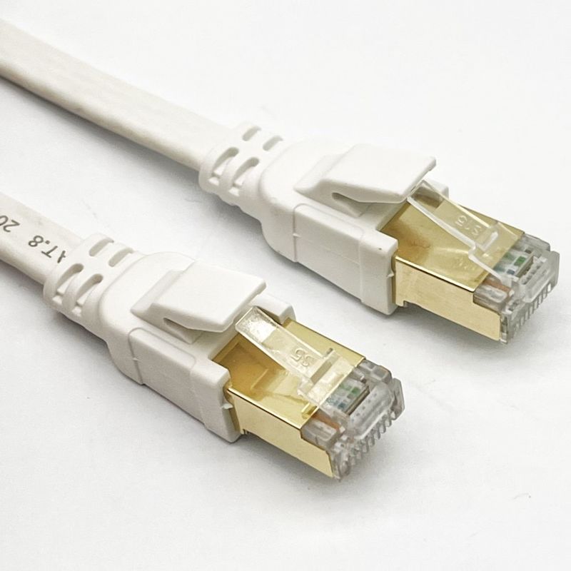 1M 5M 10M 20M 50M Ağ Kalıplı Kablo Montajı RJ45 CAT6 CAT7 CAT8 UTP Bilgisayar