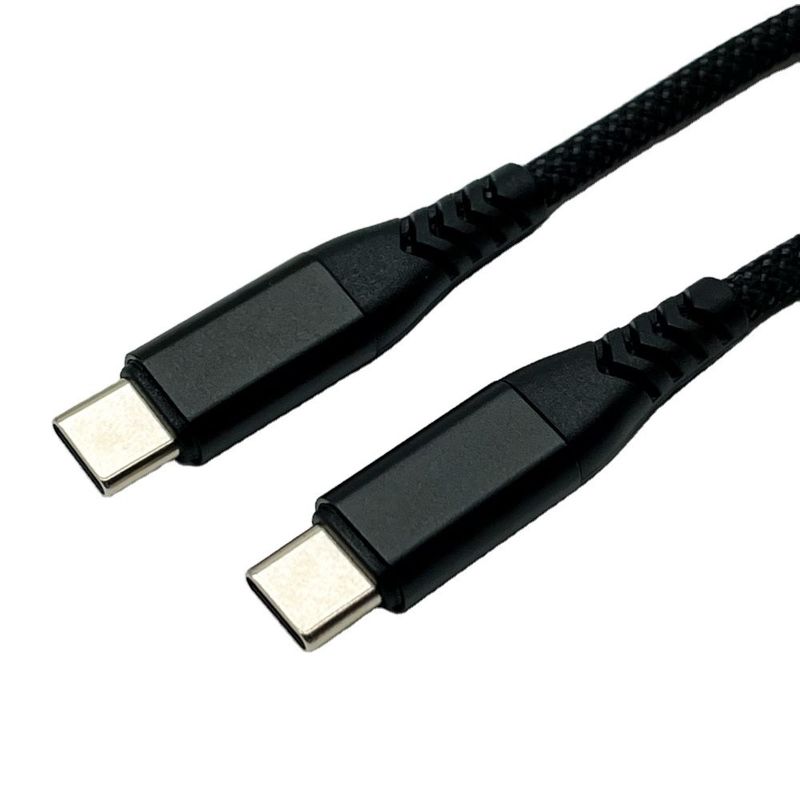 Siyah UL2725 USB Kablosu Tip C USB 2.0 Altın Kaplamalı Erkek Bir Bağlantı