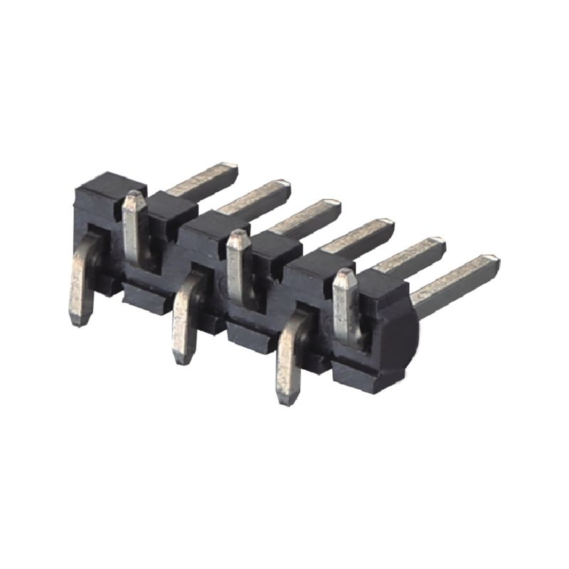 3.96mm Altınla kaplanmış PCB Pin Header Bağlantısı Tek Satır SMT Tip 2 - 20 Pin H3.2mm