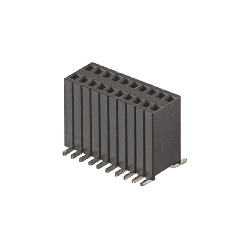 1.27x2.54mm H8.5mm Kadın Board To Board Güç Bağlantısı SMT Tip 100 Pin Bağlantısı