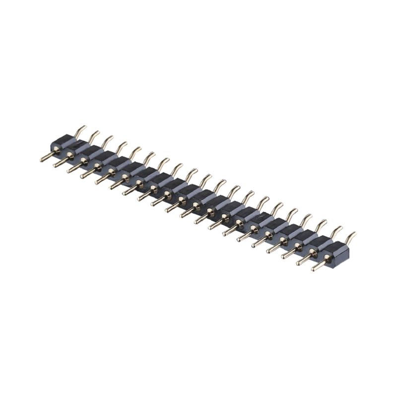 2.54mm İşlenmiş Pin Başlığı Sağ Köşeli SMT SMD PCB Tek Satır Başlık Bağlayıcısı