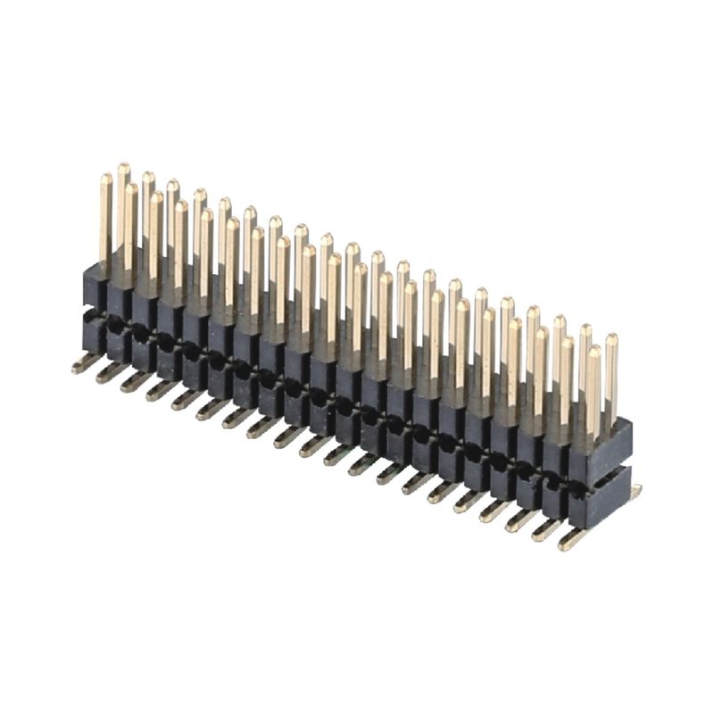 1.27mm Çift Plastik 2 - 100 Pin Başlık Bağlantısı H2.5mm DIP SMT Tipi PCB