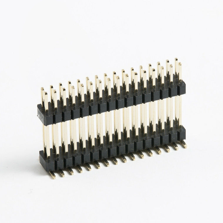 2 - 80 Pin Board To Board Connector SMT Pcb Çift Plastik Erkek Başlık Bağlantısı 2.54mm