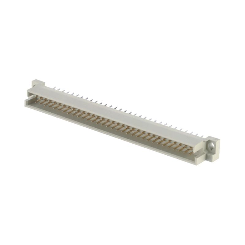 2x32P 2.54mm Din 41612 Bağlantı 2 Satır 64 Pin Erkek Düz Delik İçin Dip