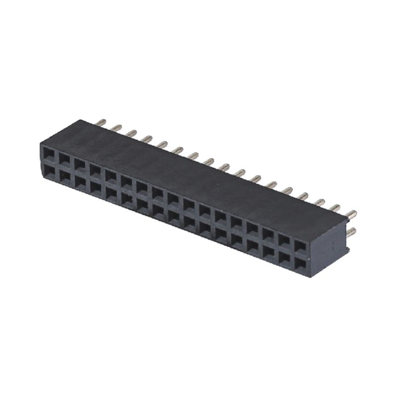2.0mm H4.3mm DIP Başlığı Kadın Düz Dip 2x2 2x40pin Kadın Başlık Bağlantısı