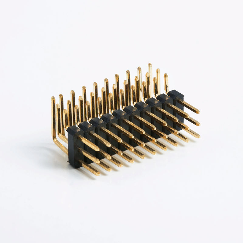 Altın kaplama 2.0mm Board To Board Header Connector 3 - 120 Pin PCB Erkek Pin Connector