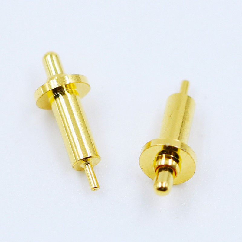 Özel 120g±20% Bahar Gücü DC12V Bakır Pogo Pin Through Hole Connection için